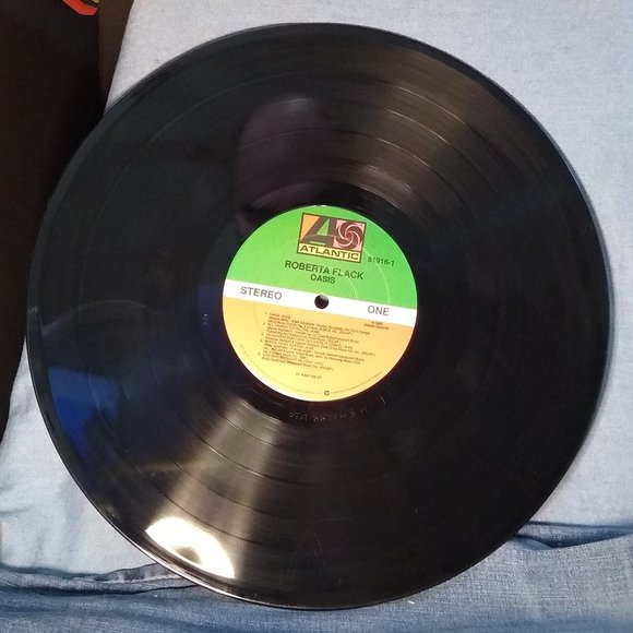 Roberta Flack oasis 1988 Vinyl record - Picture 3 of 4